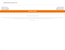 Tablet Screenshot of buffalocreekvacations.com
